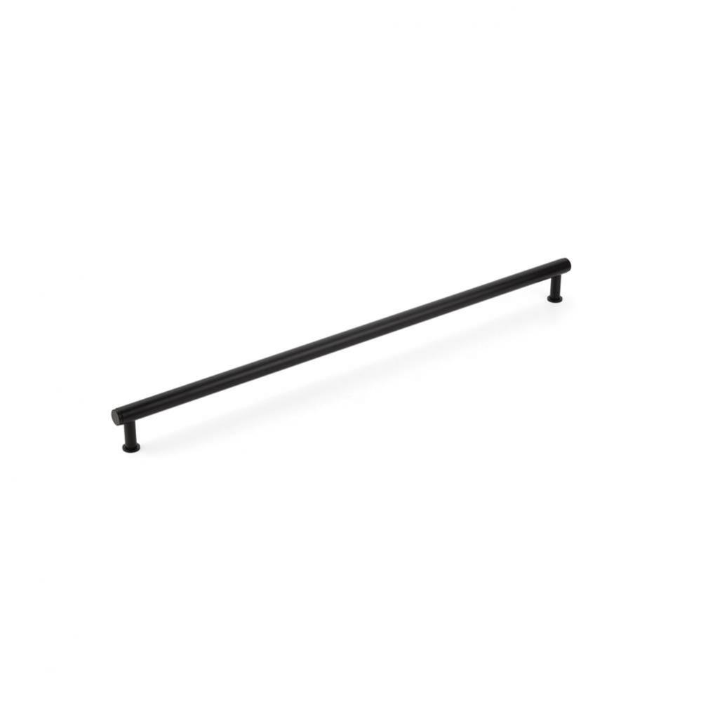 Pub House, Appliance Pull, Matte Black, 24'' cc