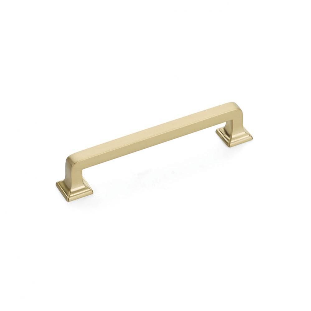 Pull, Signature Satin Brass, 5'' cc