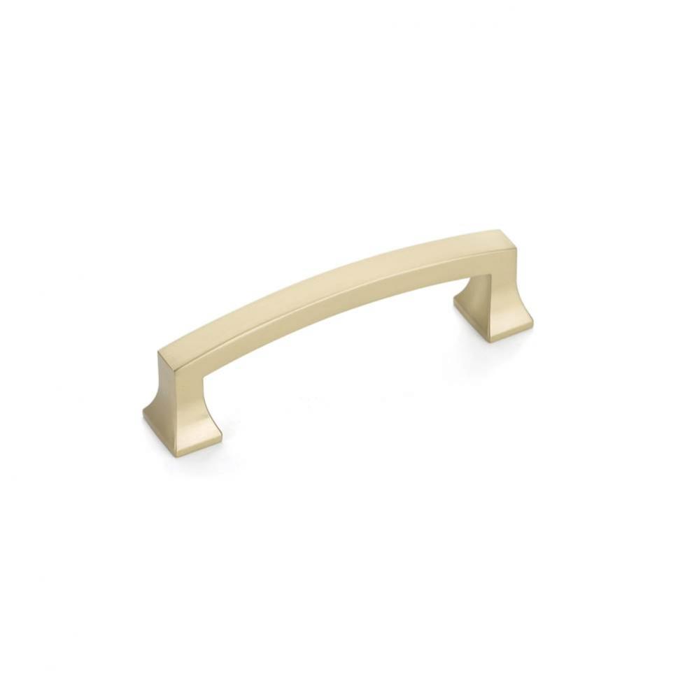 Pull, Arched, Signature Satin Brass, 3-1/2'' cc