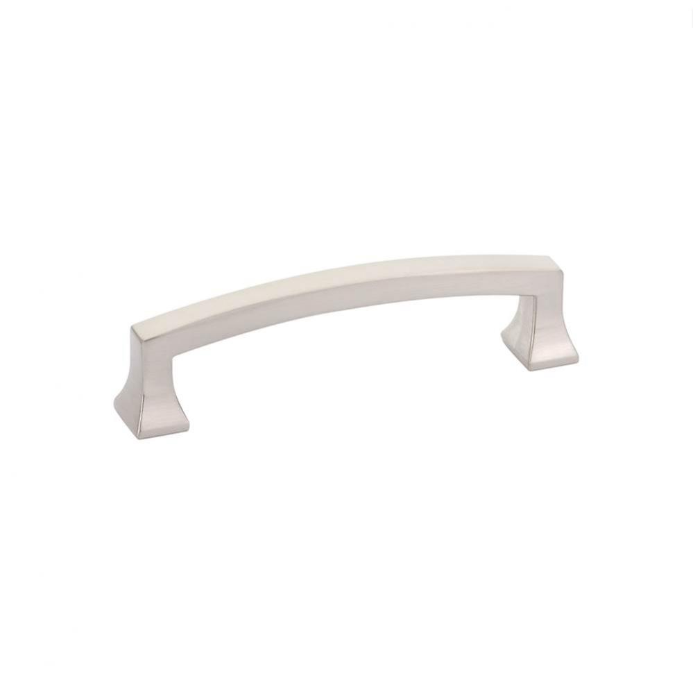 Pull, Arched, Brushed Nickel, 4'' cc