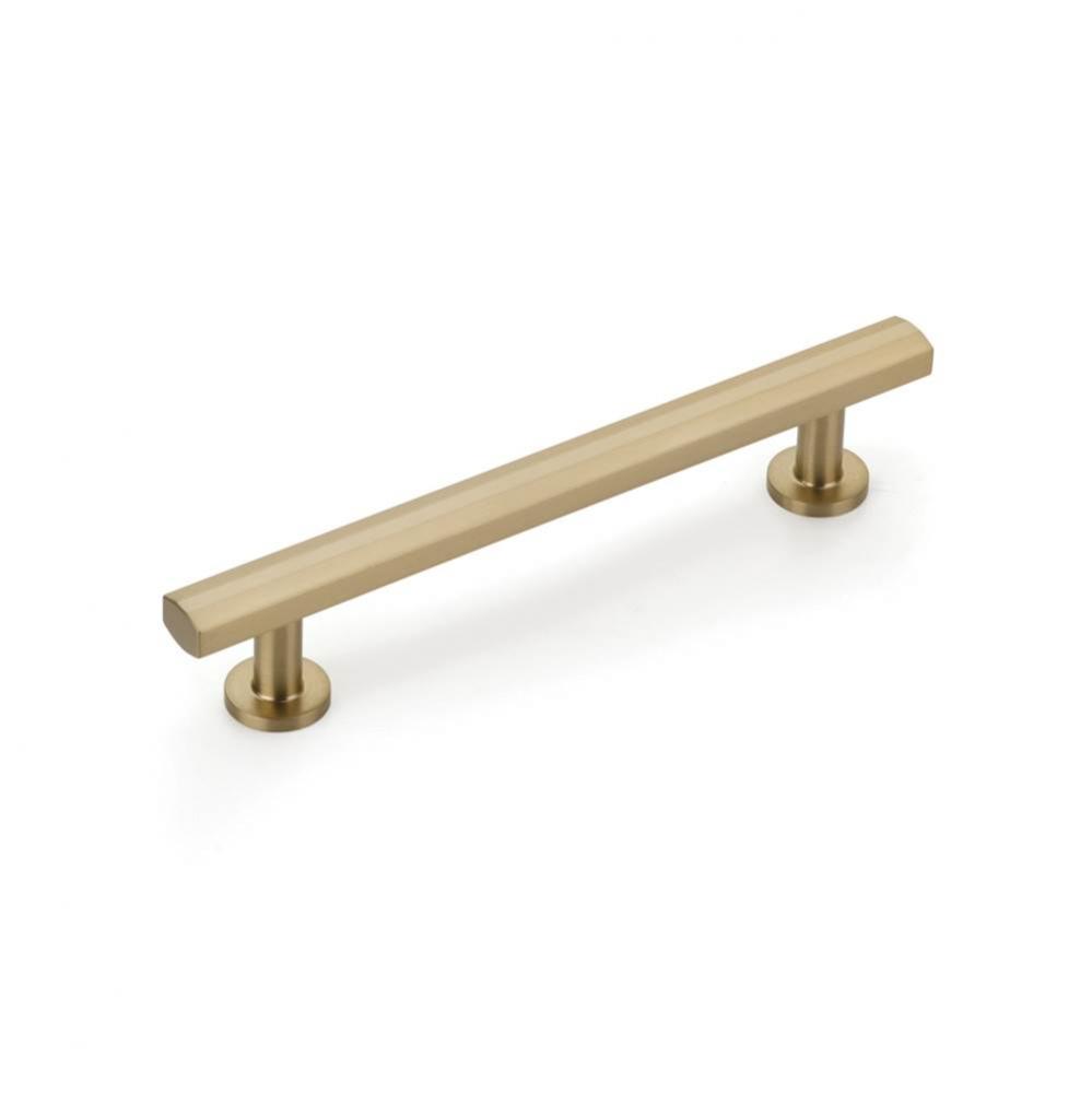 Pull, Signature Satin Brass, 5'' cc