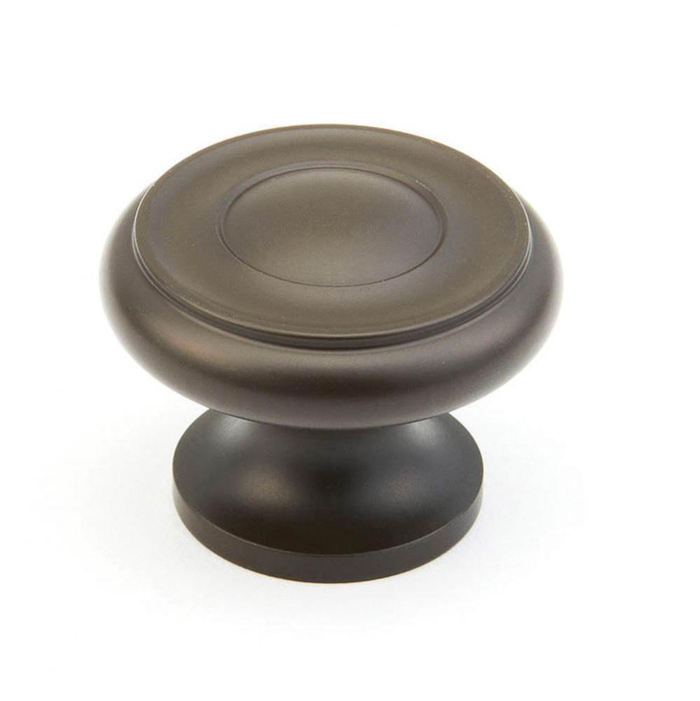 Knob, Oil Rubbed Bronze, 1-1/4'' dia
