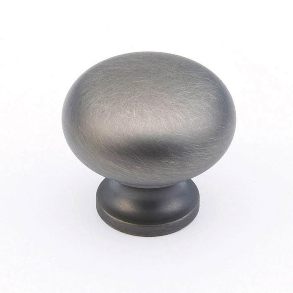 Knob, Antique Nickel, 1-1/4'' dia