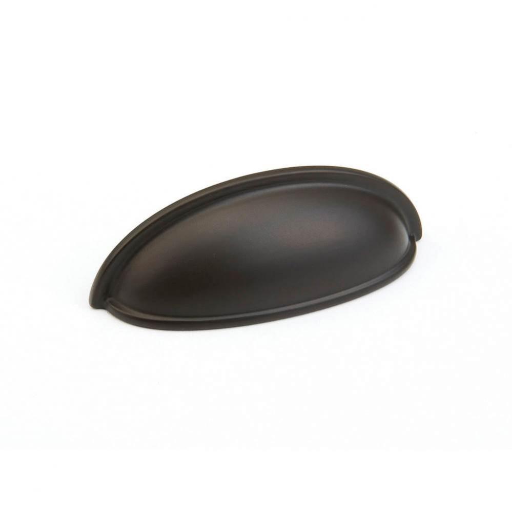 Cup Pull, Oil Rubbed Bronze, 3'' cc