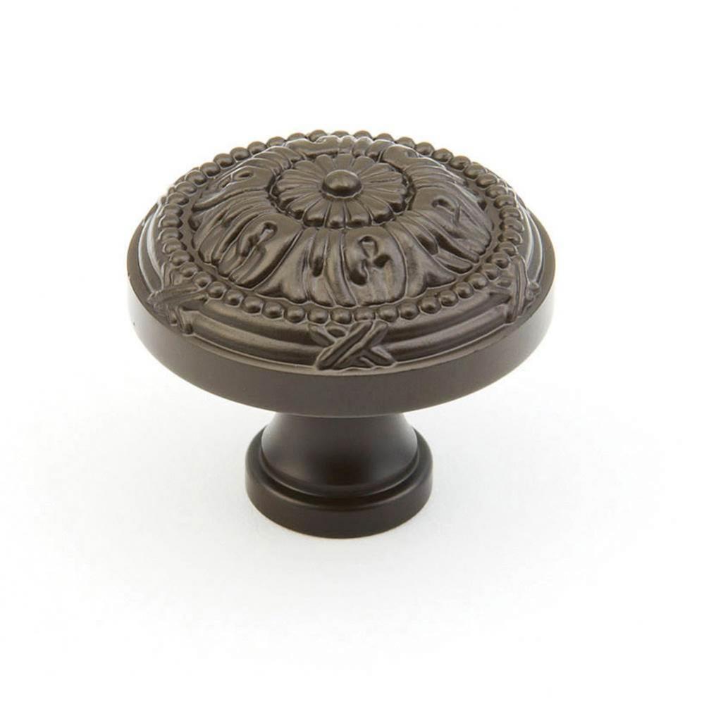 Knob, Oil Rubbed Bronze, 1-1/2'' dia