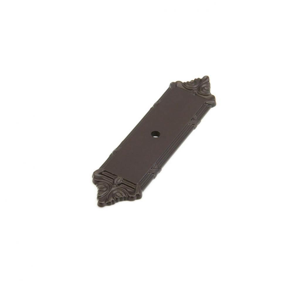 Backplate for Knob, Oil Rubbed Bronze, 4-1/4''