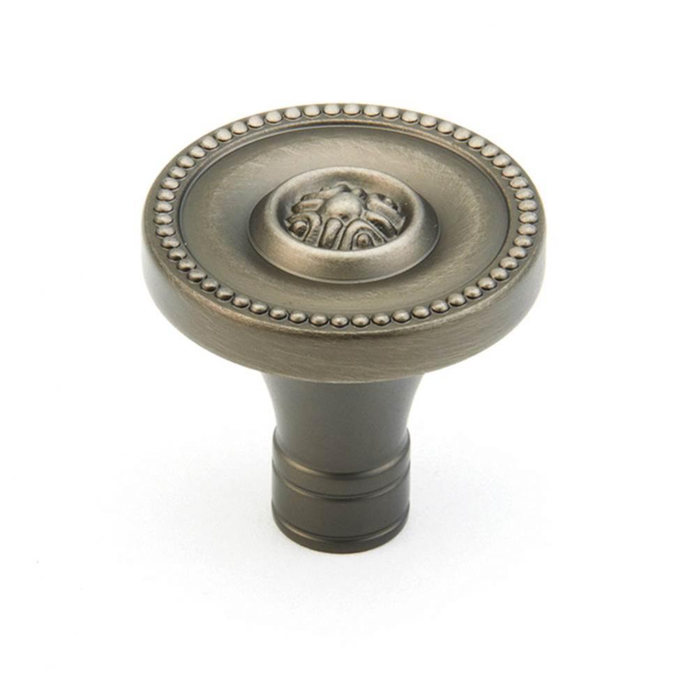 Knob, Antique Nickel, 1-3/8'' dia