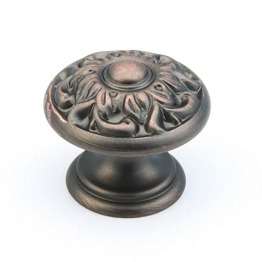 Knob, Michelangelo Bronze,1-3/8''