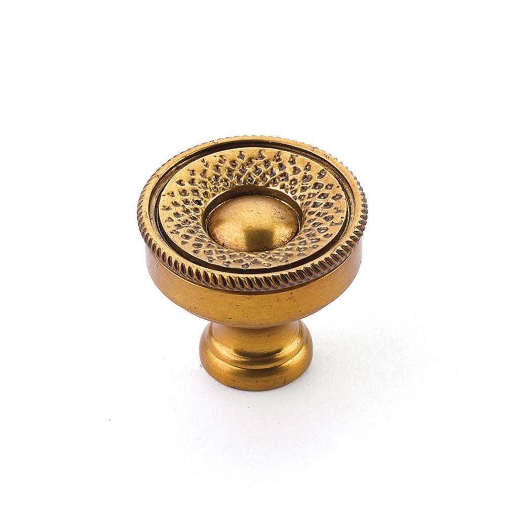 Knob, Paris Brass, 1-1.4'' dia