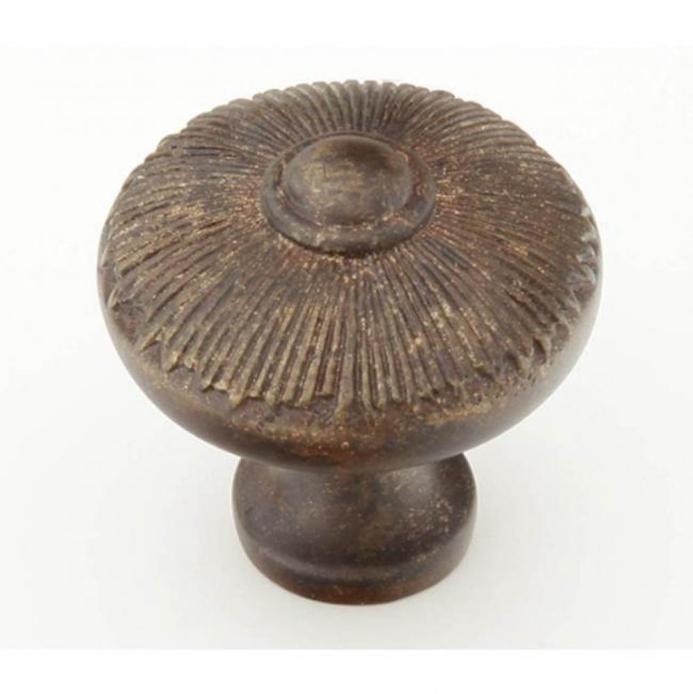 Knob, Highlighted Bronze, 1-1/2'' dia