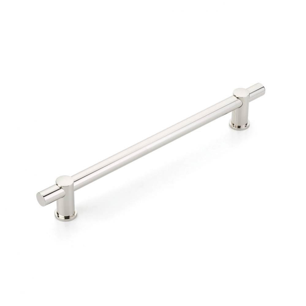 Back to Back, Appliance Pull, NON-Adjustable, Polished Nickel, 12'' cc