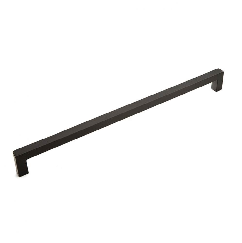 Back to Back, Appliance Pull, Black Bronze, 18'' cc