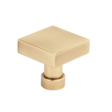 Schaub and Company 211115-VB - NOHO, Cabinet Knob, Square, Vintage Brass
