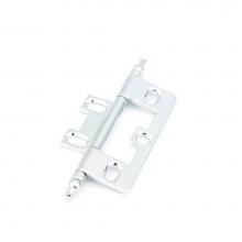 Schaub and Company 1100M-26 - Hinge, Minaret Tip Non-Mortise, Polished Chrome