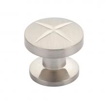 Schaub and Company 210-BN - Knob, Brushed Nickel, 1-3/8'' dia