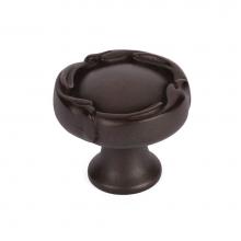 Schaub and Company 260-ABZ - Knob, Round, Ancient Bronze, 1-5/16'' dia