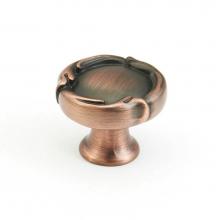 Schaub and Company 260-EBZ - Knob, Round, Empire Bronze, 1-5/16'' dia