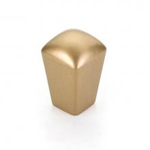 Schaub and Company 300-SSB - Skyevale, Knob, Signature Satin Brass, 1/2''