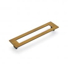 Schaub and Company 446-BRBZ - Pull, Rectangle, Burnished Bronze, 192 mm cc