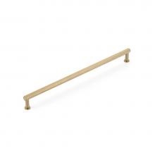 Schaub and Company 5012-SSB - Pub House, Pull, Knurled, Signature Satin Brass, 12'' cc