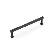 Schaub and Company 5106-MB - Pub House, Pull, Matte Black, 6'' cc