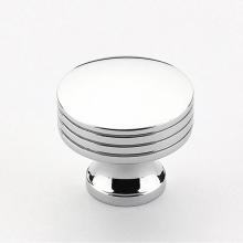 Schaub and Company 532-26 - Knob, Round, Polished Chrome, 1-1/4'' dia