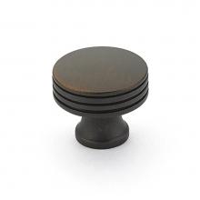 Schaub and Company 532-ABZ - Knob, Round, Ancient Bronze, 1-1/4'' dia