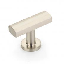 Schaub and Company 552-BN - T-Knob, Brushed Nickel, 1-3/4''