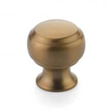 Schaub and Company 63-BBZ - Knob, Brushed Bronze, 1-1/8'' dia