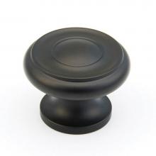 Schaub and Company 704-FB - Knob, Flat Black, 1-1/2'' dia
