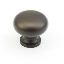 Schaub and Company 706-10B - Knob, Oil Rubbed Bronze, 1-1/4'' dia