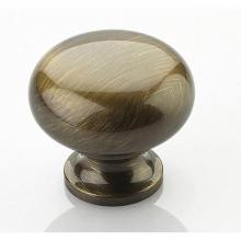 Schaub and Company 706-AB - Knob, Antique Brass, 1-1/4'' dia