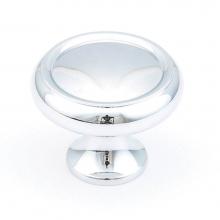 Schaub and Company 711-26 - Knob, Polished Chrome, 1-1/4'' dia