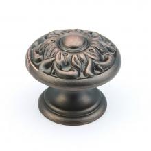 Schaub and Company 870-MiBZ - Knob, Michelangelo Bronze,1-3/8''