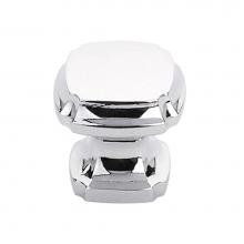 Schaub and Company 882-26 - Knob, Square, Polished Chrome, 1-3/8'' dia