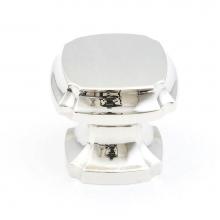 Schaub and Company 882-PN - Knob, Square, Polished Nickel, 1-3/8'' dia