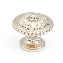 Schaub and Company 930-WB - Knob, White Brass, 1-1/4'' dia