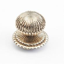 Schaub and Company 969M-WB - Knob, White Brass, 1-1/4'' dia