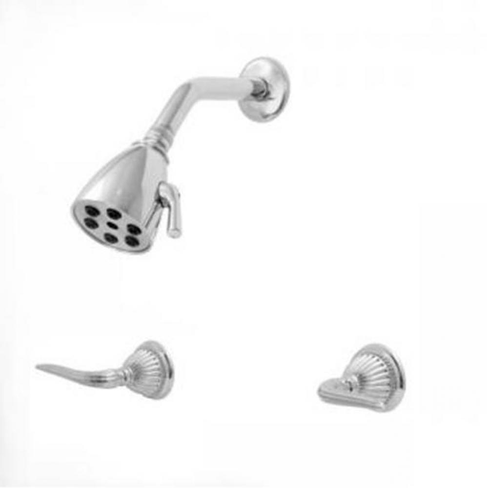 2 Valve Shower Set with TRIM (Includes HAF) JEFFERSON ELITE II CHROME .26