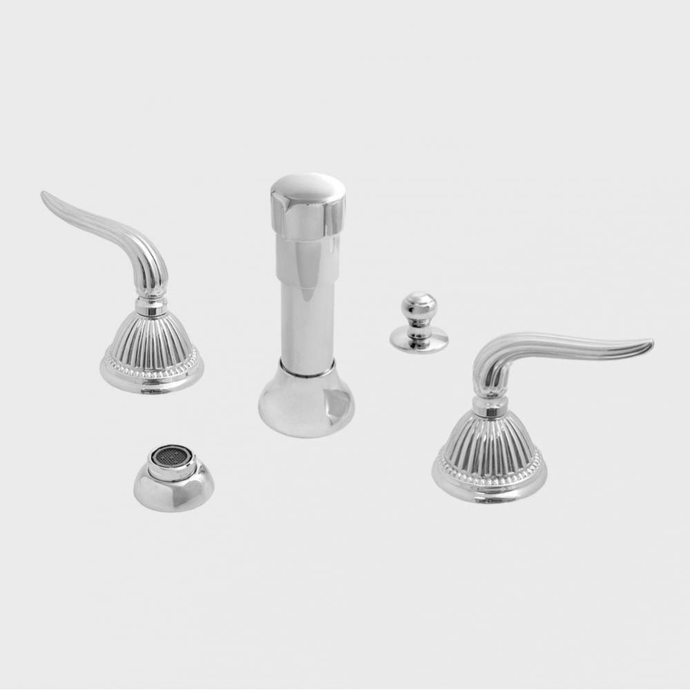 Bidet Set Complete JEFFERSON ELITE II CHROME .26