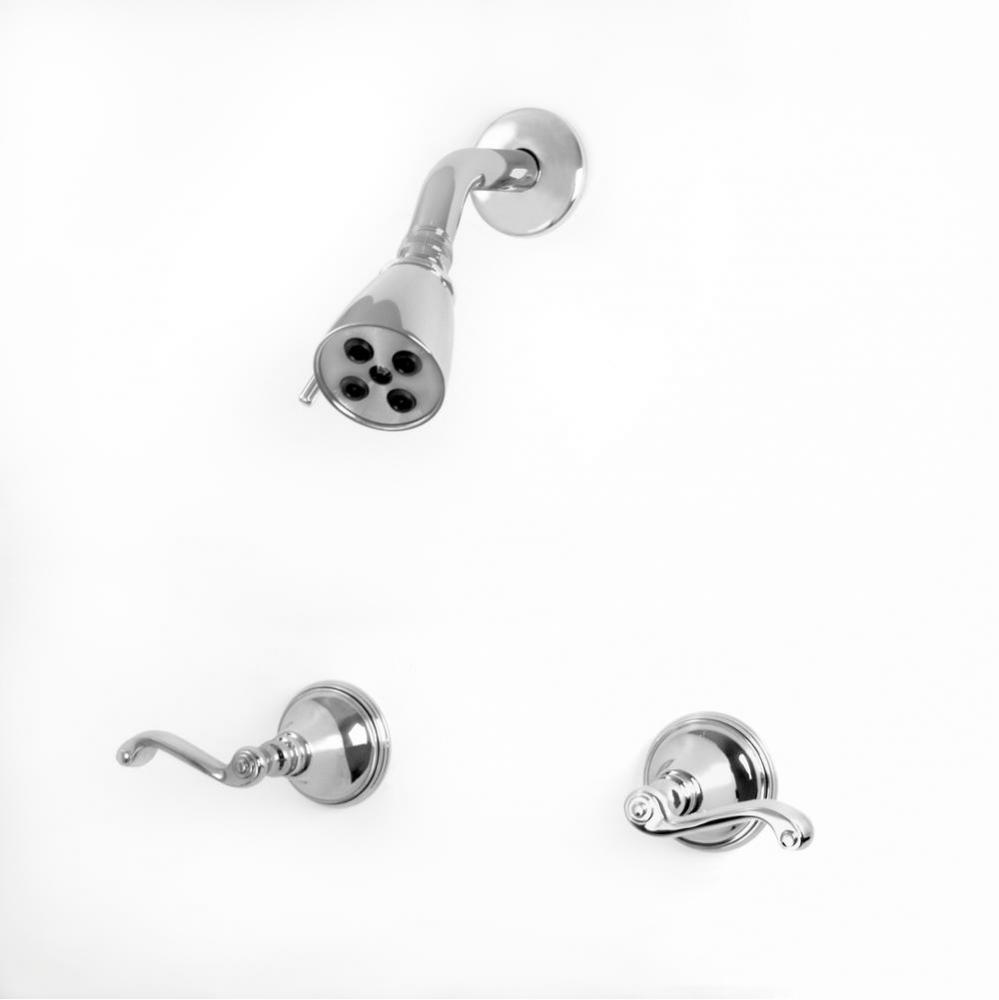 2 Valve Shower Set TRIM (Includes HAF) CHARLOTTE CHROME .26