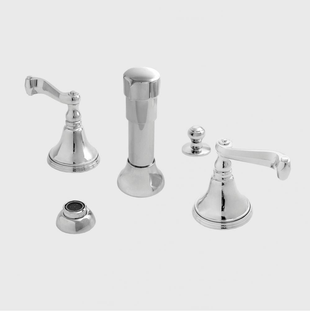 Bidet Set Complete CHARLOTTE CHROME .26