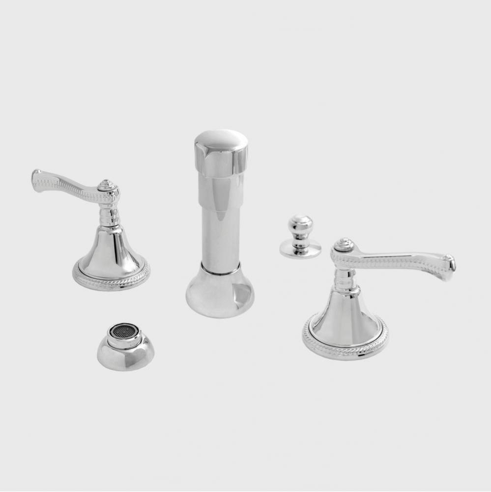 Bidet Set Complete CHARLOTTE ELITE CHROME .26