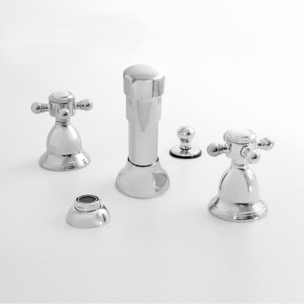 Bidet Set Complete ALEXANDRIA CHROME .26