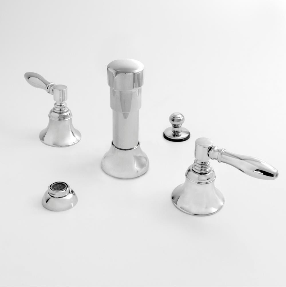 Bidet Set Complete HUNTINGTON CHROME .26