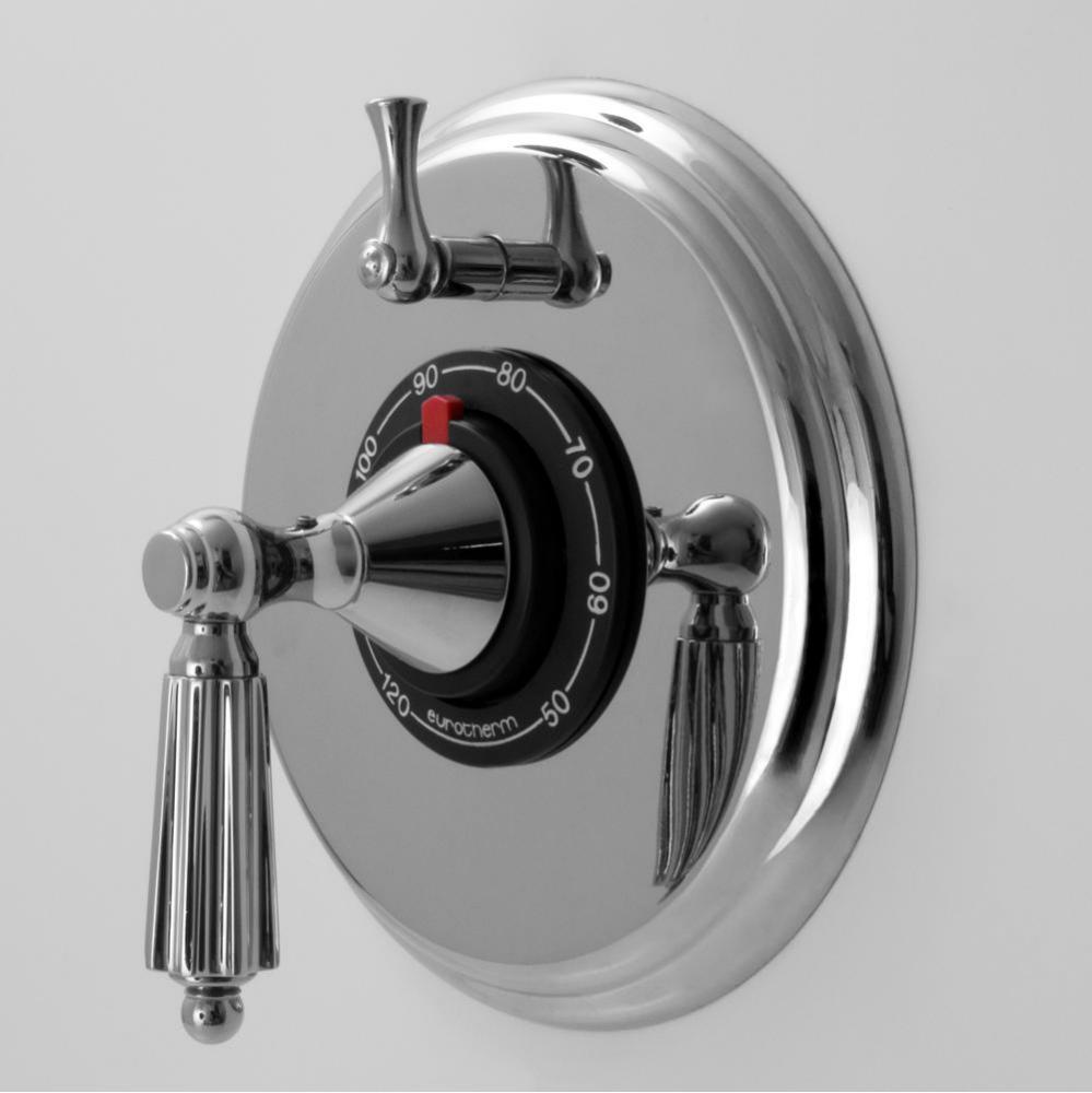 1/2'' Thermostatic Set, One Volume Control TRIM GEORGIAN CHROME .26