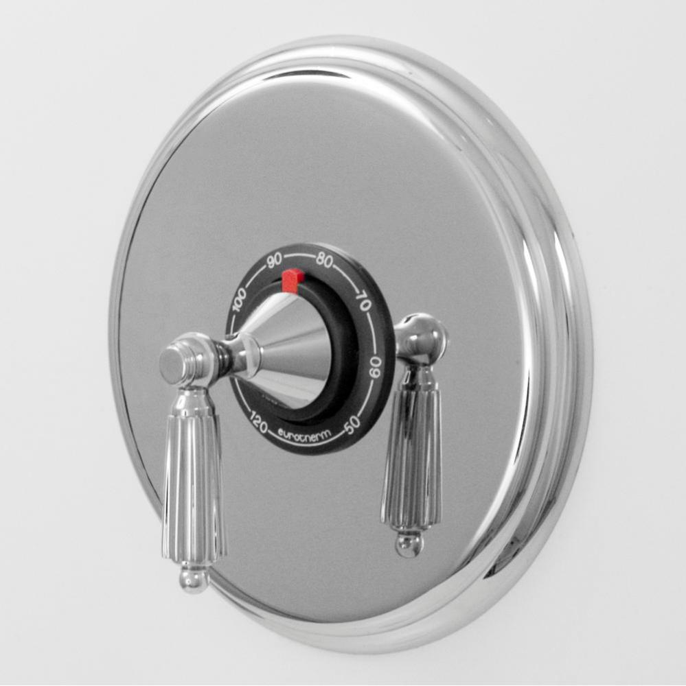 3/4'' Thermostatic Set with 9'' Plate TRIM GEORGIAN CHROME .26