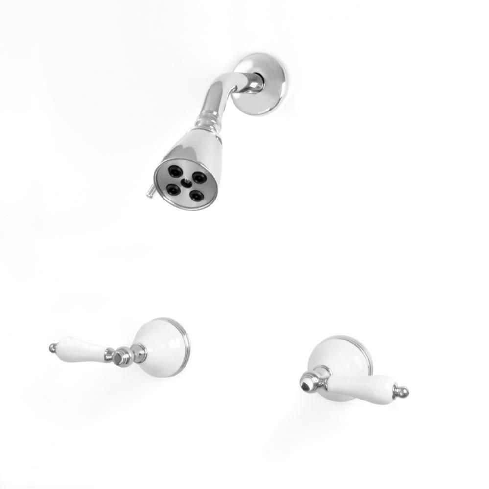 2 Valve Shower Set TRIM (Includes HAF) NEW HAMPTON CHROME .26