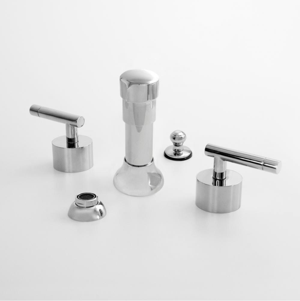 Bidet Set Complete PALERMO CHROME .26