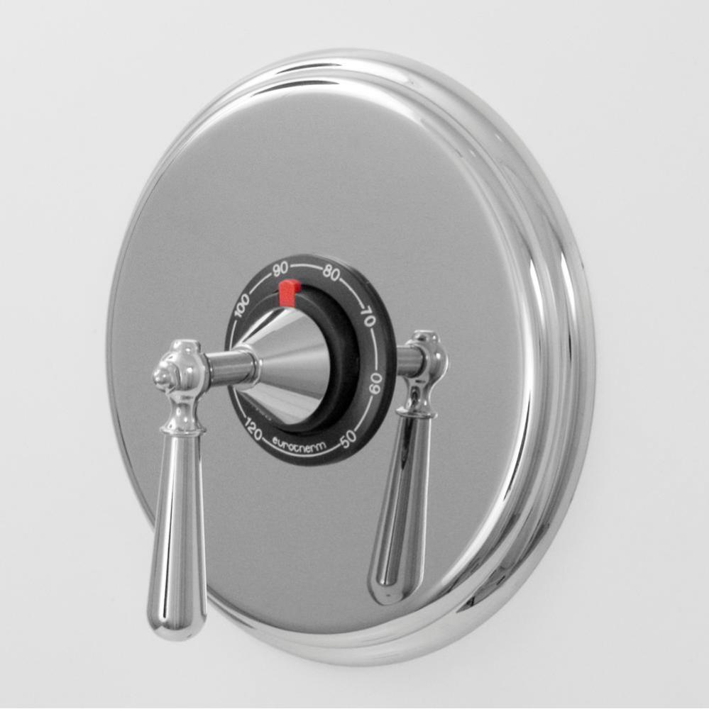 3/4'' Thermostatic Set with 9'' Plate TRIM LOIRE CHROME .26